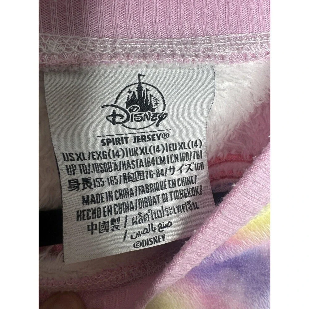 Disney Spirit Jersey Sweatshirt Youth XL 14 Tie Dye Walt Disney World Mickey